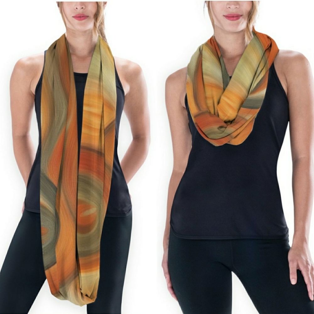"Prairie Life" Infinity Eco Scarf